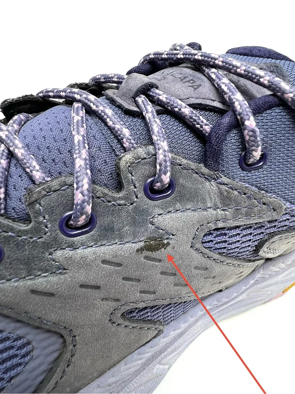 Hoka One One Anacapa 2 Trail Running Shoe Gortex Women’s Size 9 Blue Waterproof - Picture 11 of 13
